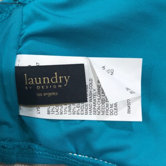 Laundry By Shelli Segal Lace Trim Bralette - Picture 5 of 7